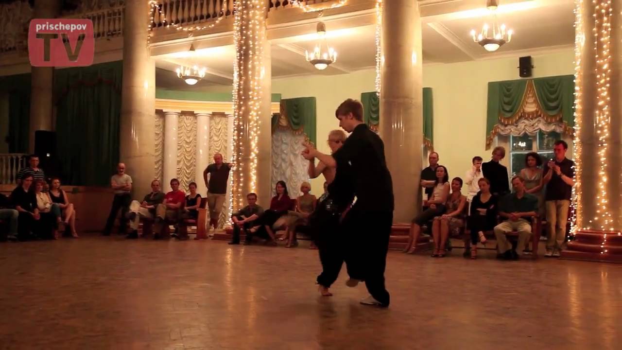 Vladimir Makhalov & Ekaterina Koptelova, Russia, Moscow, Milonga in "Ekaterina's Palace"