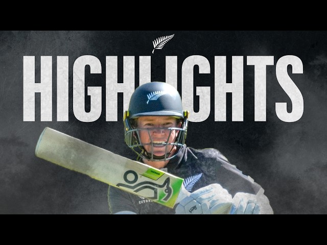 Six To Win Off Last Ball! | Highlights And Interviews | New Zealand v South Africa | 1st ODI Six To Win Off Last Ball! | Highlights And Interviews | New Zealand v South Africa | 1st ODI