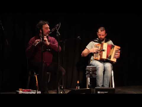 Laouen - in Groningen - Ies Muller & Bert Leemans on wooden flutes, bombarde and chromatic accordeon