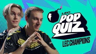 [閒聊] LEC Pop Quiz：Name Every LEC Champion 