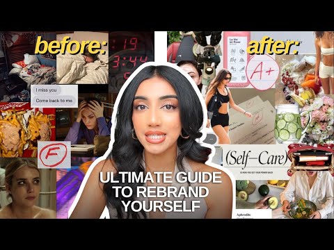 HOW TO REBRAND & REINVENT YOURSELF | easy steps to change your life NOW and recreate yourself