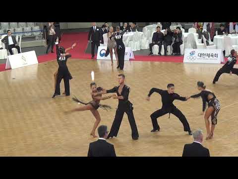 Tim Grabenwöger & Natalie Cremar   WDSF World Championship Youth Latin 2017   Rumba