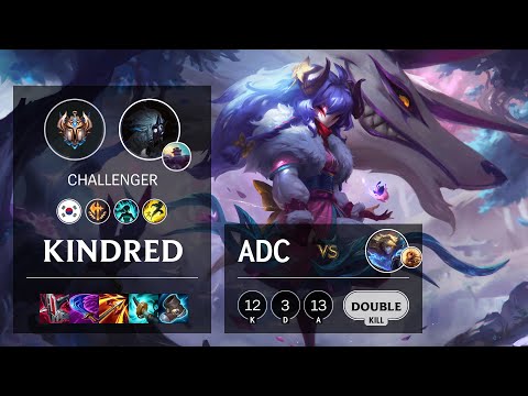 Kindred ADC vs Ezreal - KR Challenger Patch 11.20