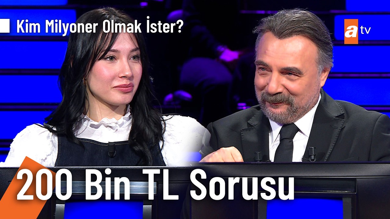 18 yaşındaki Şevval Kazan 200 bin TL değerindeki soruya kadar geldi