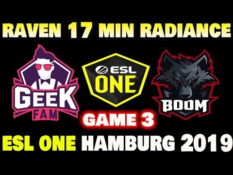 GEEKFAM VS BOOM GAME 3 | ESL One Hamburg 2019 Dota2