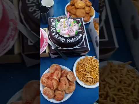 Happy birthday | Birthday party|Birthday song|Happy Birthday sweet  Rudaina 16-may -2022💞🎉😘