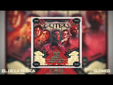 DUKI, Ronny J, Capo Plaza, Pablo Chill-E, C.R.O - Goteo Remix (Slowed + Reverb)