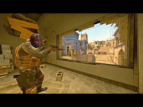 Peeking Mid in Mirage!!!