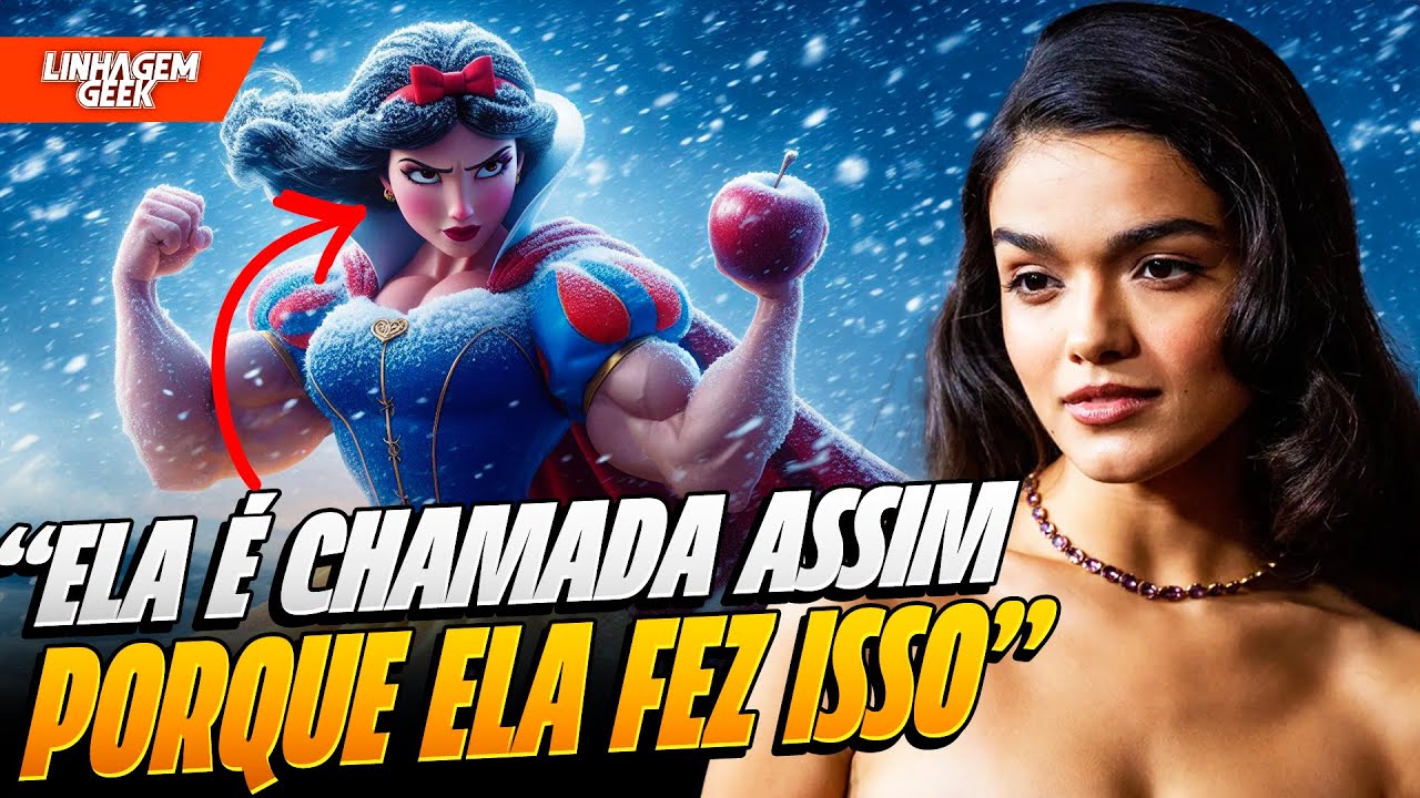 FALOU M3RDA! RACHEL ZEGLER EXPÕE MUDANÇA NA ORIGEM DO NOME BRANCA DE NEVE