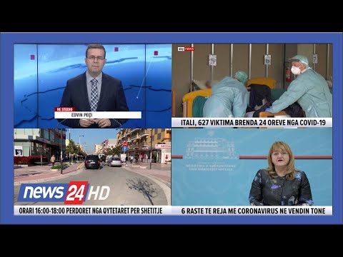 21 mars, 2020 Edicioni i Lajmeve ne News24 (Ora 08.30)