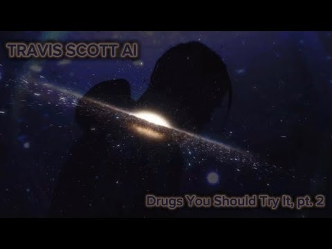 Travis Scott AI - Drugs You Should Try It, Pt. 2 (Unofficial Music Video / Visualizer)
