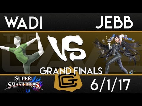 TCG Sm4sh - WaDi(Wii Fit/Samus/R.O.B) vs Jebb (Bayonetta) - Grand Finals - Smash 4 - 6/01/17