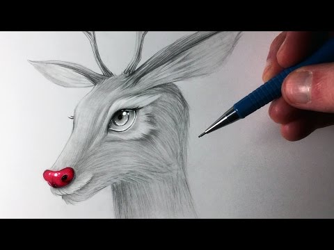 How to Draw Rudolph