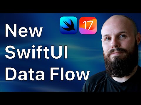 SwiftUI Data Flow in iOS 17 - Observation & @Observable thumbnail
