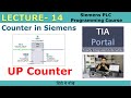 TIA Portal How To Use Up Counter In Siemens PLC