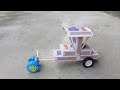 How To Make Auto Rickshaw From Matchbox At Home AS Mechanic Toy Diy Rickshaw