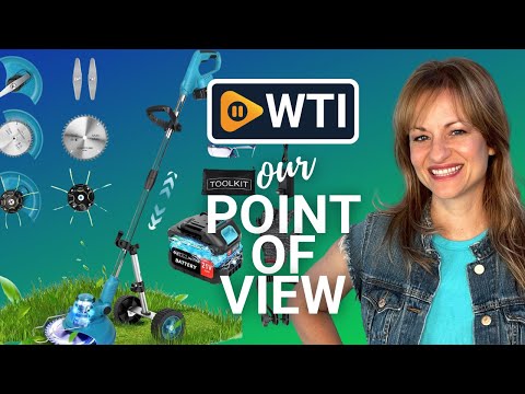 20000 RPM Battery Powered Weed Eater Cordless - WTI product video review