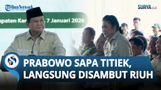 Manisnya Momen Presiden Prabowo Sapa Titiek Soeharto saat Panen Raya hingga Disambut Riuh