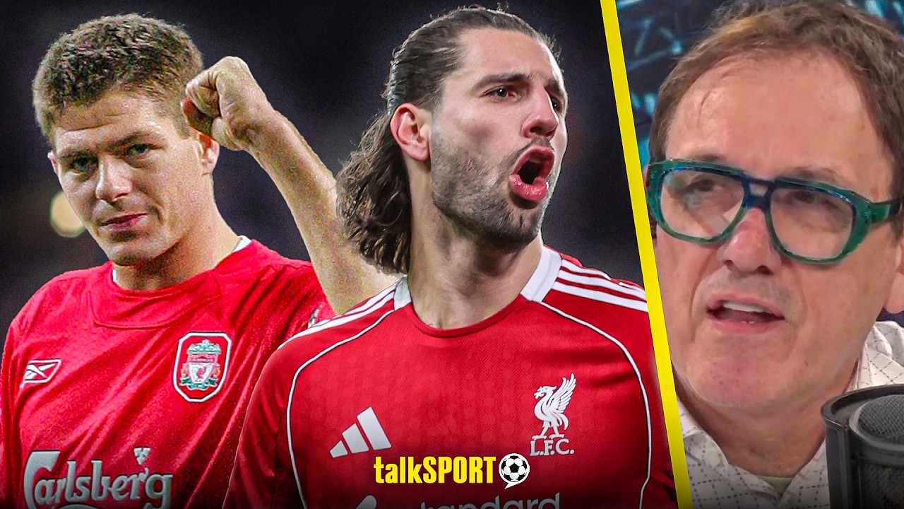 "THEY'RE PRETTY CLOSE!" Tony Cascarino QUESTIONS whether Szoboszlai is BETTER than Gerrard!
