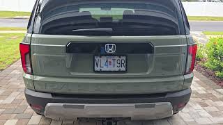 Stamped Tailgate Letters added to 2026 Honda Passport Trailsport Elite. So simpl