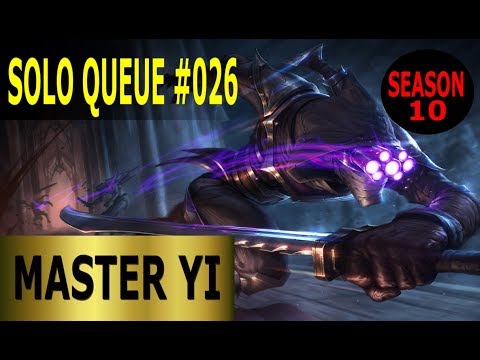 Assassinen Master Yi Jungle - Full League of Legends Gameplay [German] Solo Queue Ranked Game #026