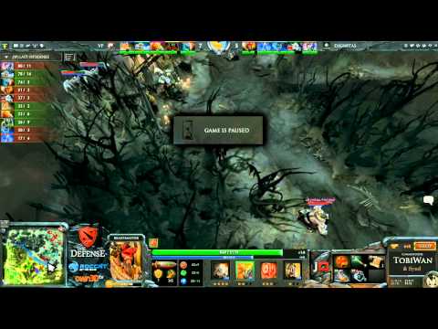 VirtusPro vs Dignitas Game 2 - The Defense 3 - TobiWan