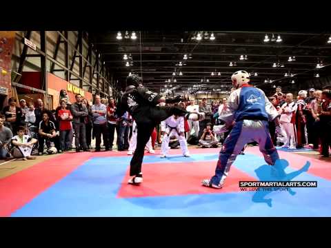 Fortunato Aversa v Jason Grenier - Men's Sparring Semi-Finals - 2014 Quebec Open