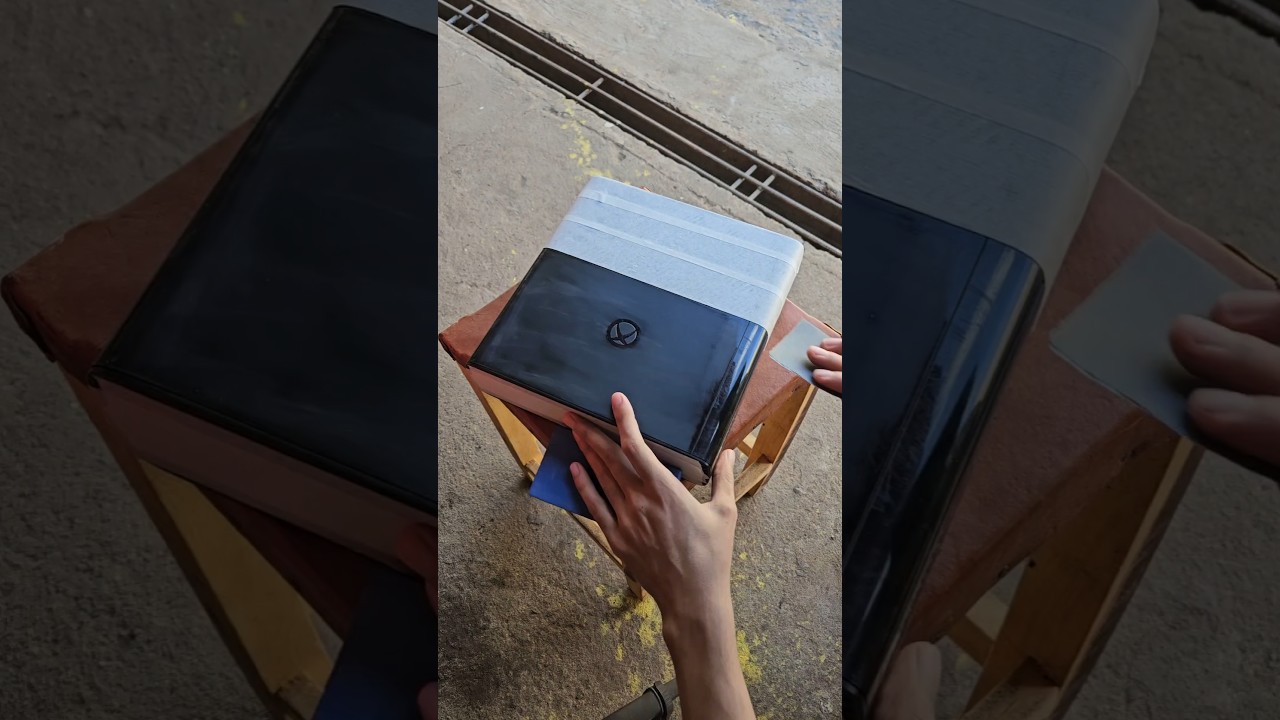 Restaurando o Black Piano de consoles | PS4, PS3, XBOX #shorts #repairing #xbox #playstation