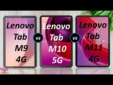lenovo tab M9 4G vs lenovo tab M10 5G vs lenovo tab M11 4G