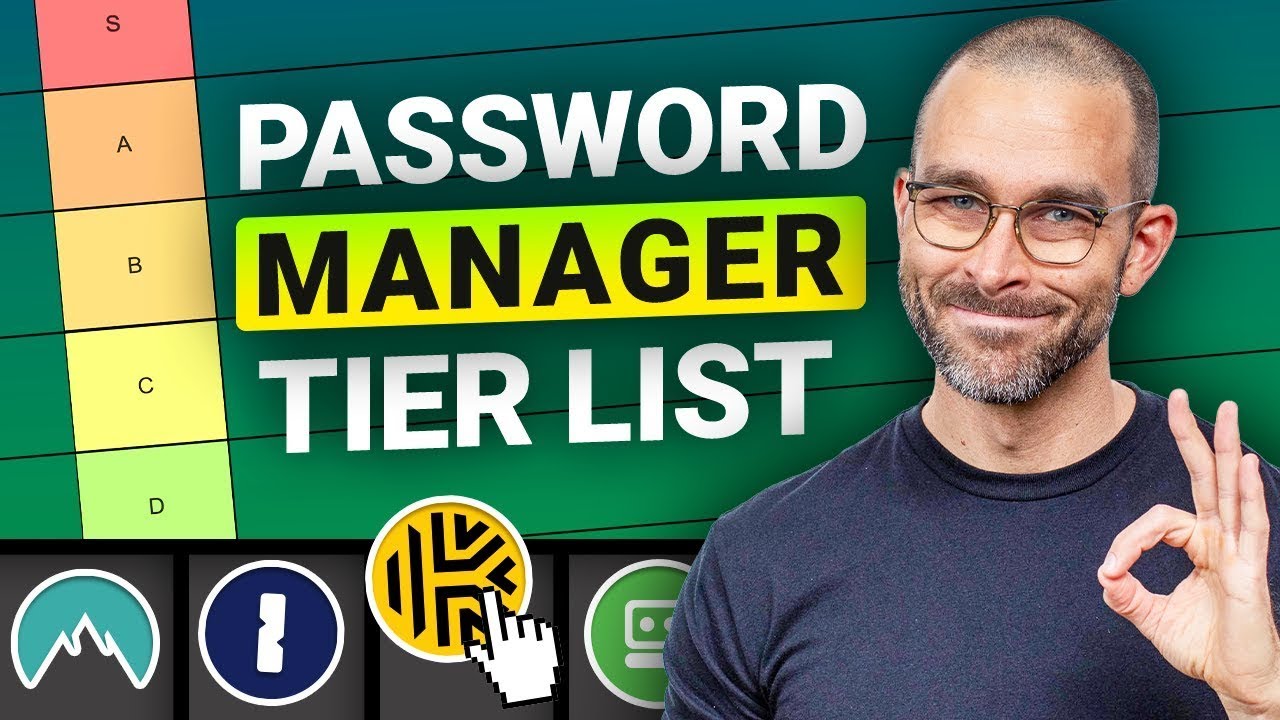 BEST Password Manager tier list 2024 | The ULTIMATE showdown!