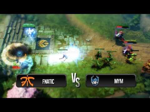 Exciting battle by Fnatic vs MYM @ DreamLeague Season 1