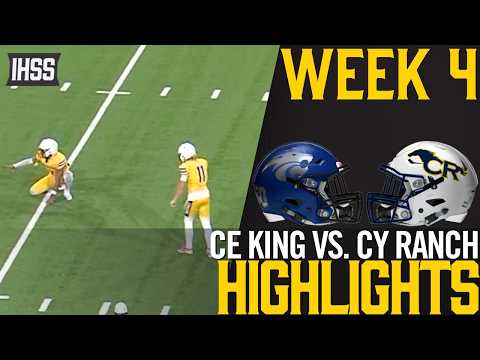 Nate Carrier's 40-Yard FG Lifts Cy Ranch Over CE King 31-28