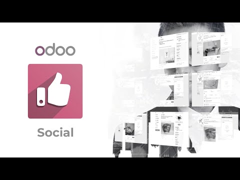 odoo Social Marketing - Verwalten Sie Social Media, Web-Push-Benachrichtigungen und Live-Chat.