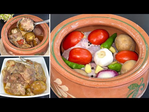 Authentic Peshawari Rosh / Namkeen Gosht Recipe | Traditional KPK and Baluchistan