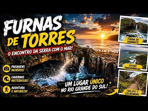Morro das Furnas - Torres (RS) Surpreende com impressionantes paredes de arenito e paisagens únicas