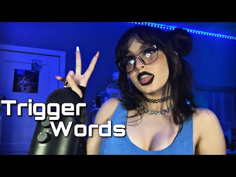 ASMR | Tingly Trigger Words in Multiple Languages w/ Hand Movements & Mouth Sounds