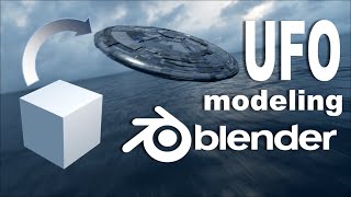 UFO modeling - Blender tutorial