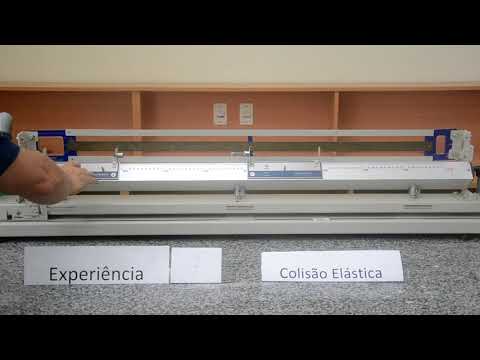 Experiência 7 - Colisão Elástica - Aula 6 - Física 1B CEDERJ