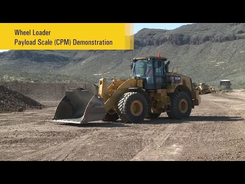 Cat® Production Measurement Scale Live Demo on M Series Wheel Loaders