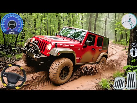 4x4 Offroad Jeep Driving Simulator 3D - Drive SUV 4x4 jeep Offroad Game - Android GamePlay