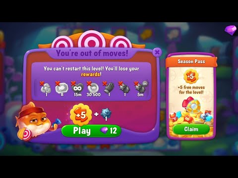 @Fishdom Atlantis Cup Stage 6 - 7, Failed on Challenge Level 2 Stage 3 😭