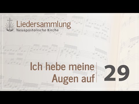 🎵 Alte Chormappe🎵 CM 029 - Ich hebe meine Augen auf