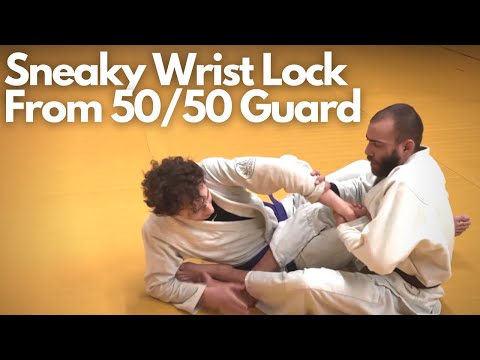 DON'T Miss This Sneaky BJJ Wrist Lock From 50/50 Guard!