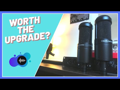 Audio-Technica AT2020 vs AT2035  - One of These is The Best Budget Microphone for the Price