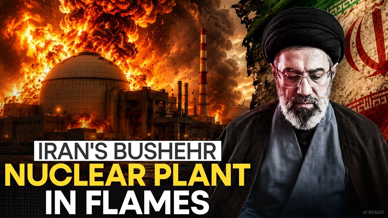 US-Iran War: US Strikes Iran's Biggest Nuclear Plant, Bushehr Erupts In Massive Blaze | Originals