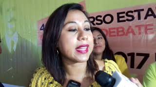 El día de hoy se determinara quien es el ganador del concurso de oratoria debate político
Yoana Cr