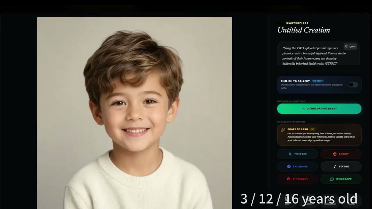AI Predicts Our Future Baby! 😳 Trying the Viral Baby Generator on Daivenci AI (Before &amp; After)