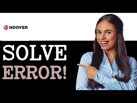 Hoe To Fix Hoover Washing Machine Error E08 Washers Motor Problem (2025)