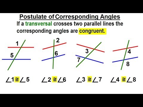 Geometry Ch 4 Lines and Angles 1 of 54 Parallel Lines and Planes