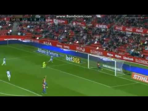 Gerard Moreno Goal Vs Sporting Gijon (Sporting Gijon 1 - 1 Espanyol)